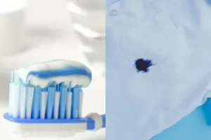 Menghilangkan Tinta Spidol di Baju dengan Pasta Gigi
